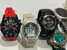 大量 時計 まとめ売り SEIKO CASIO CITIZEN セイコー Gショック カシオ シチズン ケンゾー ゲス 腕時計 ジャンク品_画像7