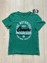 コナー・マクレガー☆Conor McGregor☆未使用新品☆Reebok×UFC☆リーボック【緑/M】Tシャツ☆MMA_画像1