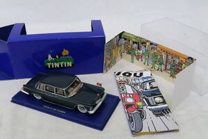 Atlas TINTIN ET LES PICAROS VIPカー 70年代 タンタン漫画劇中車 箱付 1/43 ニロレ