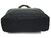 プラダ 三角プレート ハンドバッグ レディース B8852 黒 ブラック 保存袋付き イタリー製 PRADA_画像5