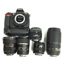 1円 Nikon D300 ED AF-S NIKKOR 70-300mm 1:4-5.6 G SIGMA 50mm 1:2.8 DG MACRO デジタル一眼 含む まとめ セット_画像1