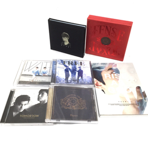 東方神起 Tense RISE AS GOD TREE WITH TIME TOMORROW 等 CD 保存ケース付き 計7点 セット 現状品