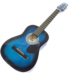 セピアクルー ミニアコースティックギター 楽器 弦楽器 W-50-BLS ケース付き 現状品 中国製 sepia crue
