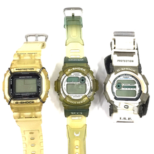 カシオ 腕時計 G-SHOCK DW-9800WC W.C.C.S. DATA MEMORY デジタル QZ メンズ 他 DW-5600VT / DW-003 含 計3点