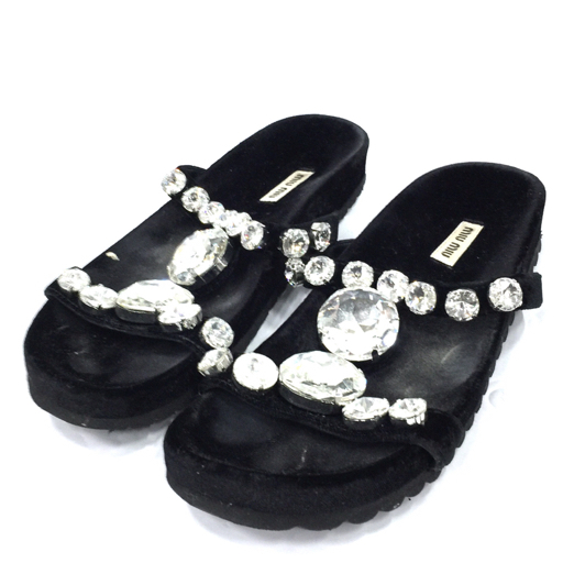 2023年最新】ヤフオク! -miumiu サンダルの中古品・新品・未使用品一覧