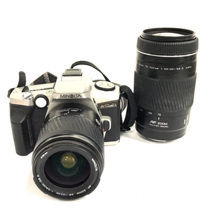 MINOLTA α Sweet II AF ZOOM 28-100mm 1:3.5-5.6 D 75-300mm 1:4.5-5.6 D 一眼レフ オートフォーカス フィルムカメラ