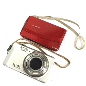 CASIO EXILIM EX-ZS160 FUJIFILM FINEPIX Z900 EXR コンパクトデジタルカメラ 2点 セット