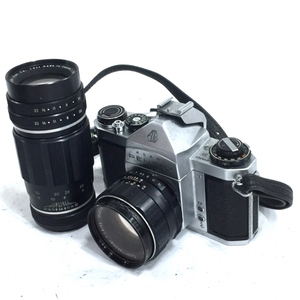 PENTAX SV Super-Takumar 1:1.8/55 一眼レフ マニュアルフォーカス フィルムカメラ セット 光学機器