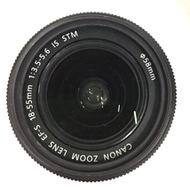 1円 Canon Kiss X8i EF-S 18-55mm 1:3.5-5.6 IS STM 55-250mm 1:4-5.6 IS STM デジタル一眼レフカメラ L131758_画像5
