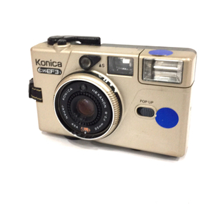 Konica C35 EF3 コンパクトフィルムカメラ ゴールド コニカ 光学機器