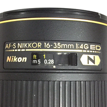 1円 Nikon AF-S NIKKOR 16-35mm 1:4G ED カメラレンズ Fマウント オートフォーカス_画像3