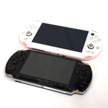 1円 SONY PCH-2000 PS VITA PSP-2000 PSP ゲーム機 本体 2点 セット_画像1