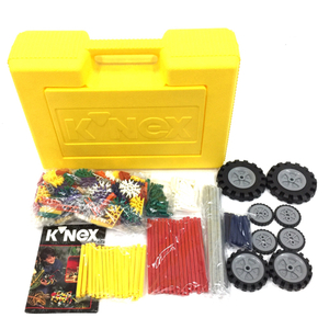 ケネックス パズルブロック 棒ブロック 組み立て玩具 知育玩具 ホビー おもちゃ 純正ケース 付属 K'Nex