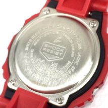 美品 カシオ 電波 腕時計 G-SHOCK GWX-5600C-4JF G-LIDE デジタル MULTI BAND 6 タフソーラー メンズ 稼働 赤_画像4