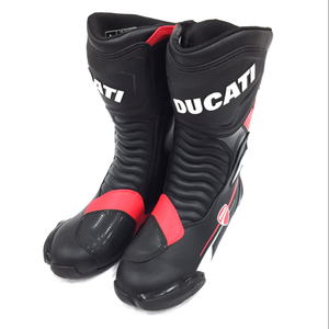 ドゥカティ サイズ 26.5cm SPEED EVO C1 WP スポーツ ツーリング ブーツ メンズ ブラック×レッド×ホワイト系 DUCATI