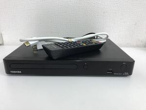 D/ TOSHIBA 東芝 ブルーレイディスクプレーヤー DBP-S600 2018年製 リモコン HDMIケーブル付き