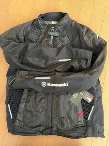 カワサキ kawasaki クシタニ　エアコンテンドションジャケット 2023年モデル　クシタニコラボジャケット