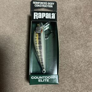 未使用　ラパラ　RAPALA　COUNT DOWN ELITE 75　カウントダウンエリート　ドジョウ