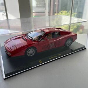 【専用ケース・未使用】brago Ferrari Testarossa 1/24 テスタロッサ フェラーリ