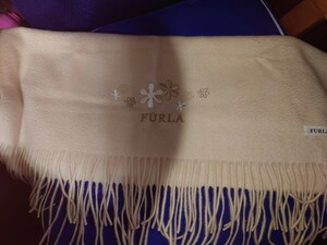 FURLA　フルラ　カシミヤストール　ウール　カシミヤ　