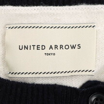 【定価1.9万】SLITZ UNITED ARROWS/スリッツ ユナイテッドアローズ ニットカーディガン 長袖 バイカラー 2022AW[NEW]★51JJ17_画像7