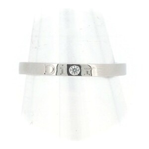  Dior бриллиантовое кольцо кольцо 16.5 номер PT950( платина ) ломбард лот 