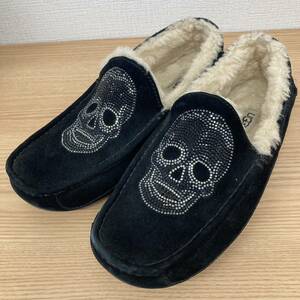 UGG　アグ　スカル　ボアシューズ　28cm モカシン　ブラック　黒　靴