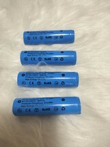 【4本セット】18650 リチウムイオン電池 バッテリー 高容量 3000mAh 3.6V PSE認証_画像4