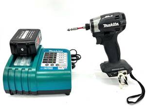 TD173D Makita rechargeable impact driver accessory equipped operation verification ending Yupack [100 size ] Nara prefecture departure (516-229.S-2)J-23 MH