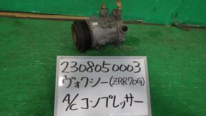 ヴォクシー DBA-ZRR70G A/Cコンプレッサー X Lエディション 8人 1F7 447260-1945