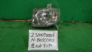 Ｎ－ＢＯＸ DBA-JF1 左ヘッドランプASSY G SSパッケージ NH731P P9911