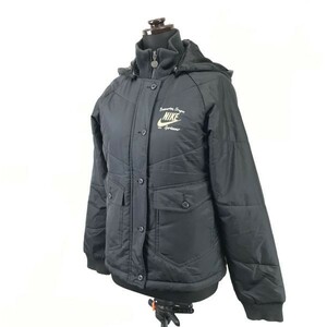 ナイキ/NIKE★中綿入り/防寒ブルゾン/ジャケット【レディースM/黒/black】着脱フード/Coats/Jackets/Jumpers◇cBH283