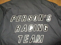 persons racing team パーソンズ　オフィシャル　レーシングチーム・防寒ツインチューブジャケット　サイズF　スーパーGT・F1_画像2