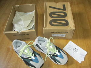 アディダス adidas YEEZY BOOST 700 WAVE RUNNER B75571 スニーカー 26.5cm　新同美中古