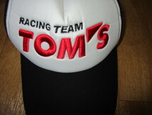 トヨタ TOM'SRacing＆TRD・トムスレーシングチーム　帽子・キャップ　未使用　ZENTスーパーGT・F1・レクサス_画像2