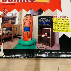 現状品 年代物 当時物 KONAMI コナミ エキサイティングボクシング 圧力センサー内蔵エアーバッグ ポンプ付 RC250 ファミコン用の画像4