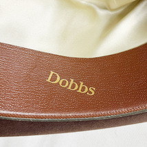 ミント! 50's DOBBS 58.5CM BACK BOW バックボウ ドブス NY MINT VINTAGE HAT ビンテージ ハット レア ブラウン オリーブ BROWN OLIVE 着用_画像9