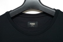 中古 FENDI フェンディ モンスタースパンコール Tシャツ ブラック Size S_画像4