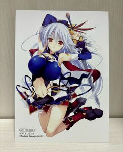 魔弾の王と戦姫 8巻 特典 イラストカード エレオノーラ (川口士 a60 魔弾の王と凍漣の雪姫