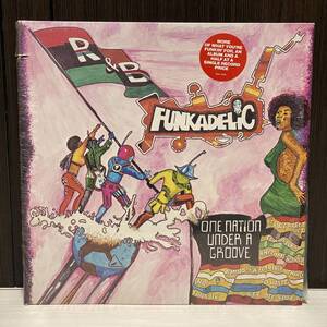 LP/SOUL/FUNK/EP付/シュリンク付/US美品/FUNKADELIC/ONE NATION UNDER A GROOVE/BSK3209