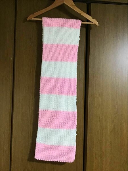 マフラー　手編み　毛糸　ハンドメイド