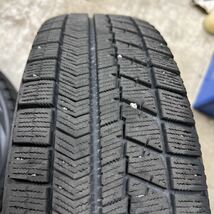 ブリヂストンVRX 18年製　165/70r14 4本セット 溝あり　中古格安冬タイヤ　スタッドレス　アクアヴィッツパッソマーチデミオソリオハスラー_画像8