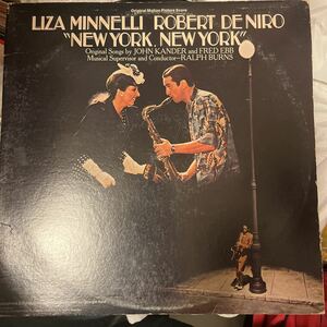 1977年作品 ライザ・ミネリ　ロバート・デ・ニーロ　送料無料　ニューヨーク　ニューヨーク綺麗傑作最高盤　二枚組　お値打ち盤　オールド