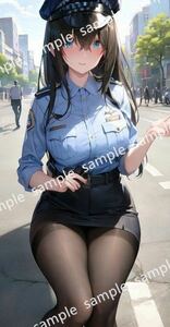 鷺沢文香 11399 婦人警官 アイマス アイドルマスターシンデレラガールズ コスプレ バスタオル 同人 コミケ ポスター タペストリー