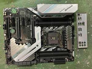 ★中古品 BIOS確認 ASUS PRIME X299-A ATXマザーボード Intel X299 LGA 2066 IOパネル付属★