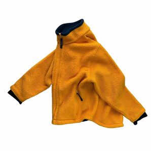 90s L.L.Bean fleece jacket エルエルビーン フリースジャケット オレンジ × ネイビー