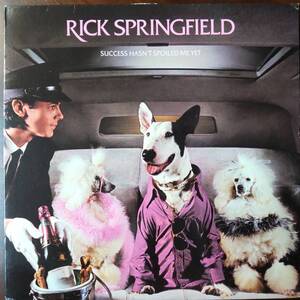 12705 【US盤★美盤】 RICK SPRINGFIELD/SUCCESS HASN'T SPOILED ME YET