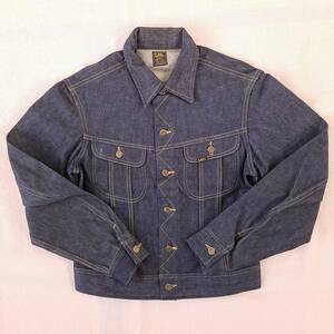 Lee праздник ee! 70s Vintage [Lee( Lee ) 101J RIDERS] Denim жакет американский производства размер 38R