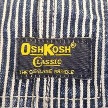 ジーンズ人's!『OSHKOSH(オシュコシュ) CLASSIC』ヒッコリーオーバーオール サイズ不明／オールインワン デニム_画像5