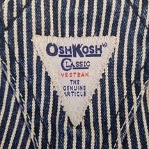 ジーンズ人's!『OSHKOSH(オシュコシュ) CLASSIC』ヒッコリーオーバーオール サイズ不明／オールインワン デニム_画像8